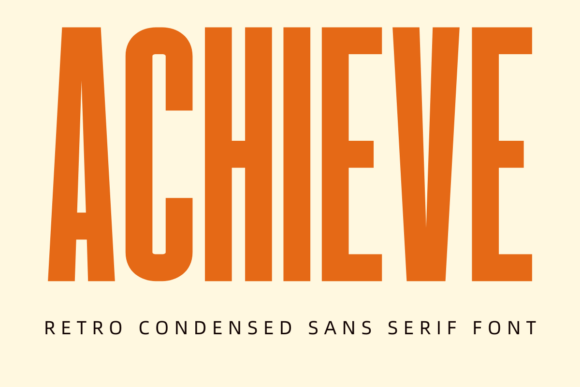 Achieve Font - Featured Image