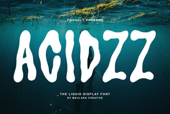 Acidzz Font - Featured Image