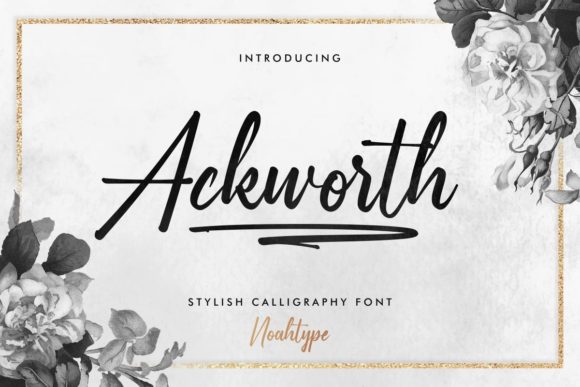 Ackworth Font - Featured Image