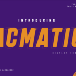 Acmatic Font - Featured Image