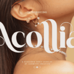 Acollia Font - Featured Image