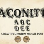 Aconite Font - Featured Image