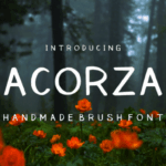 Acorza Font - Featured Image