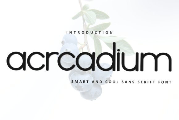 Acrcadium Font - Featured Image