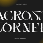 Across Corner Font - Featured Image