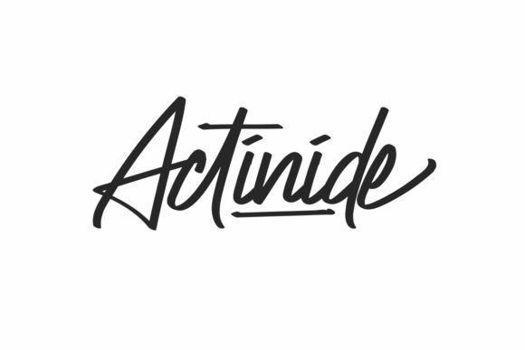 Actinide Font - Featured Image