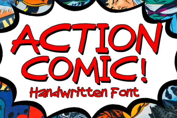 Action Comic Font - Featured Image