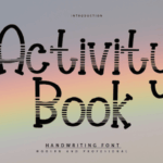 Activity Book Font - Featured Image