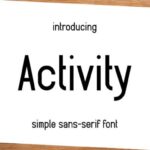 Activity Font - Featured Image