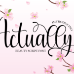 Actually Font - Featured Image