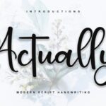 Actually Font - Featured Image