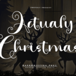 Actualy Christmas Font - Featured Image