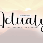 Actualy Font - Featured Image