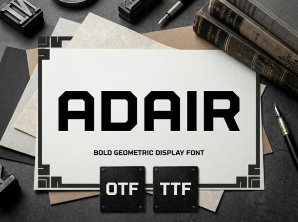 Adair Font - Featured Image