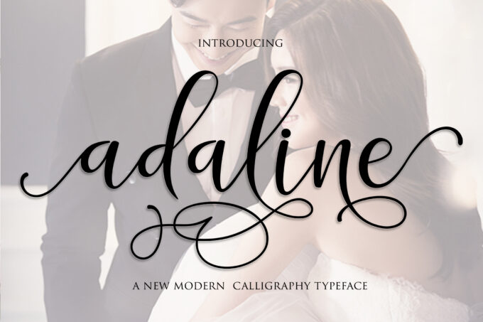 Adaline Font - Featured Image
