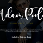 Adam Porter Font - Featured Image