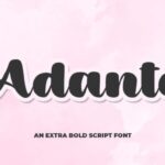 Adante Font - Featured Image