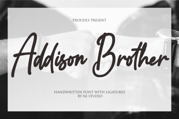 Addison Brother Font - Featured Image