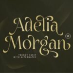 Adelia Morgan Font - Featured Image