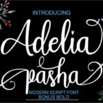 Adelia Pasha Font - Featured Image