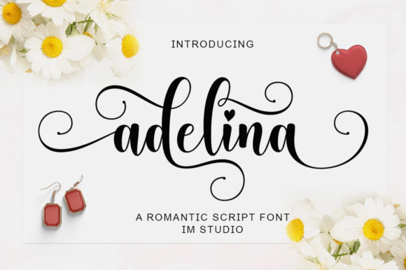 Adelina Script Font - Featured Image