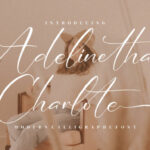 Adelinetha Charlote Font - Featured Image