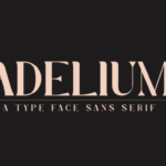 Adelium Font - Featured Image