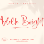 Adelle Bright Font - Featured Image
