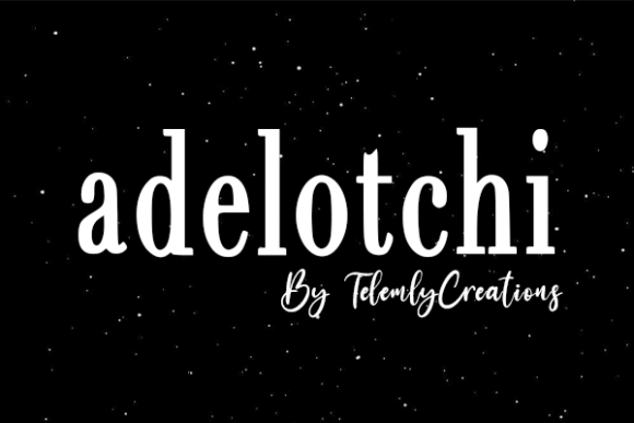 Adelotchi Font - Featured Image