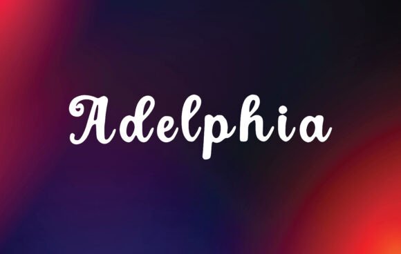 Adelphia Font - Featured Image