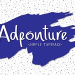 Adfonture Font - Featured Image