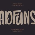 Adfuns Font - Featured Image