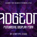 Adgeon Font - Featured Image