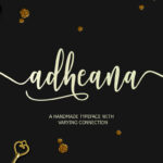 Adheana Font - Featured Image
