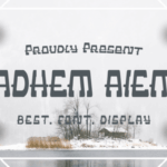 Adhem Aiem Font - Featured Image