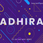 Adhira Font - Featured Image
