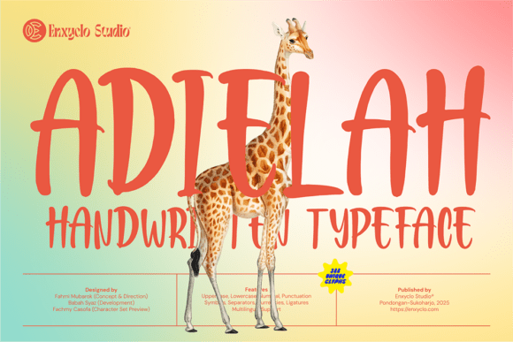 Adielah Font - Featured Image