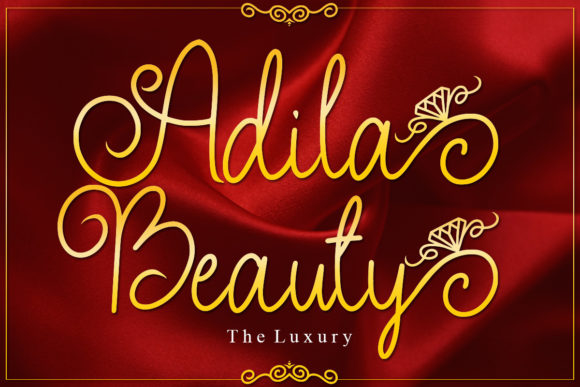 Adila Beauty Font - Featured Image