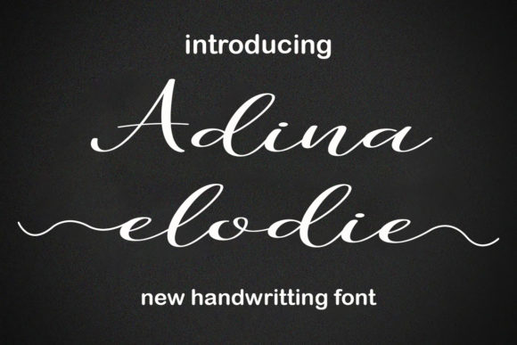 Adina Elodie Font - Featured Image