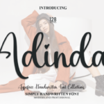 Adinda Font - Featured Image