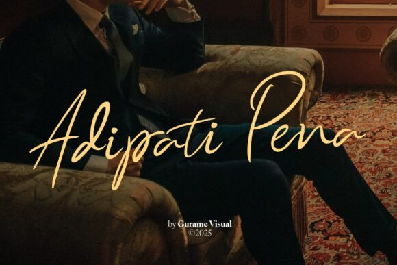 Adipati Pena Font - Featured Image
