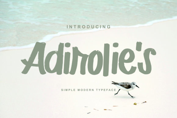 Adirolie's Font - Featured Image