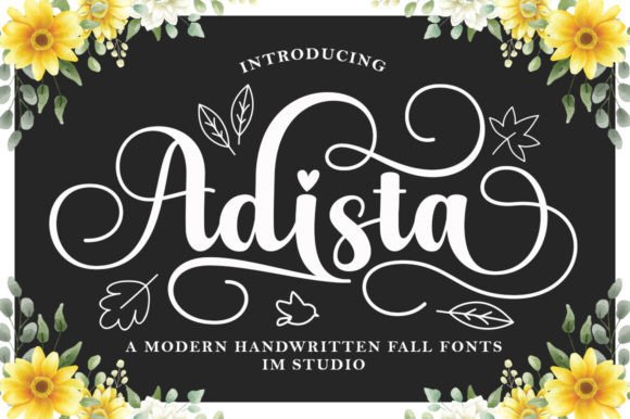 Adista Font - Featured Image