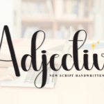 Adjective Font - Featured Image