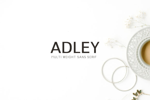 Adley Family Font - Featured Image