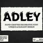 Adley Font - Featured Image