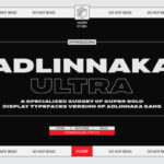 Adlinnaka Ultra Font - Featured Image