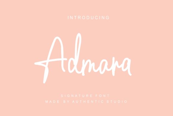 Admara Font - Featured Image