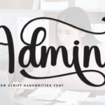 Admine Font - Featured Image