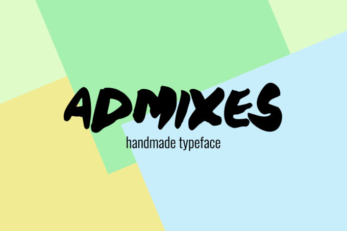 Admixes Font - Featured Image
